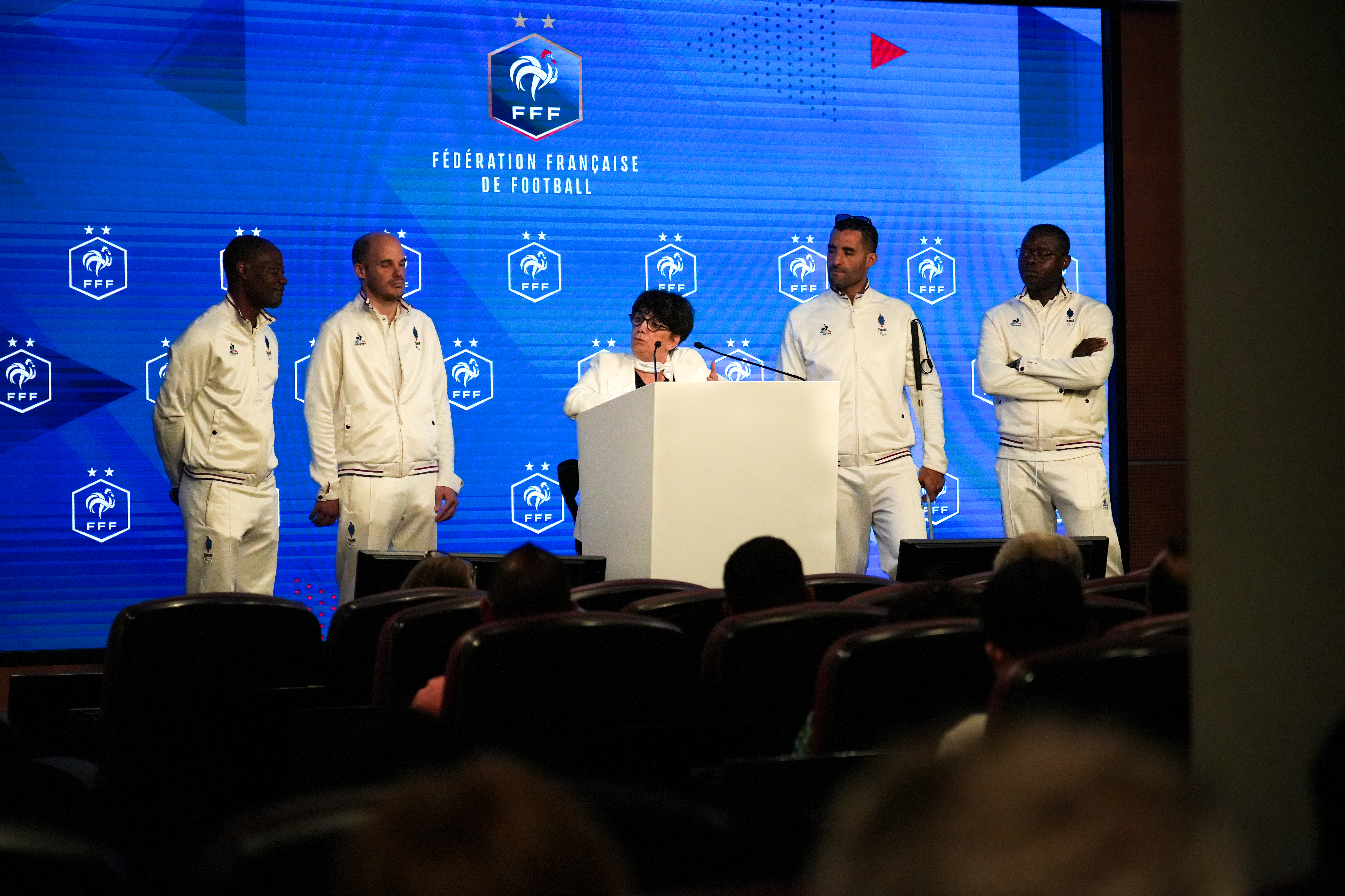 Médaille Fédération Française De Football - Équipe De France, Fabrication Française - Occasion