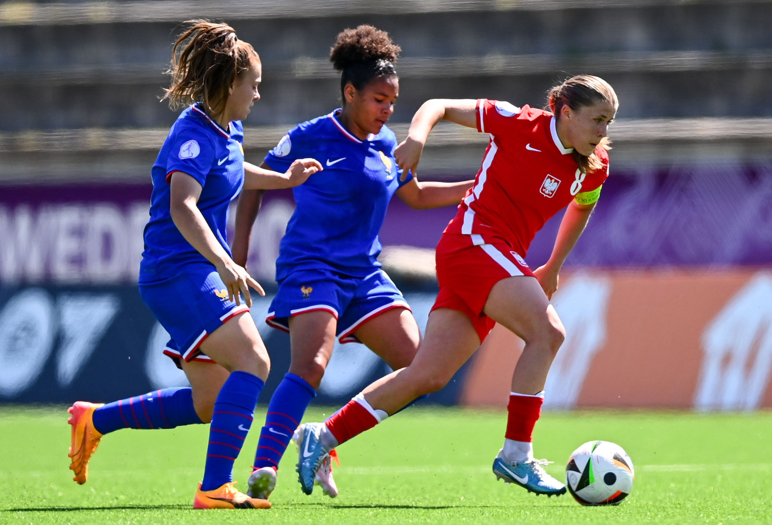 Tyler Miller/Sportsfile/UEFA za pośrednictwem Getty Images Polska-Francja U17 Kobiet Euro 2024
