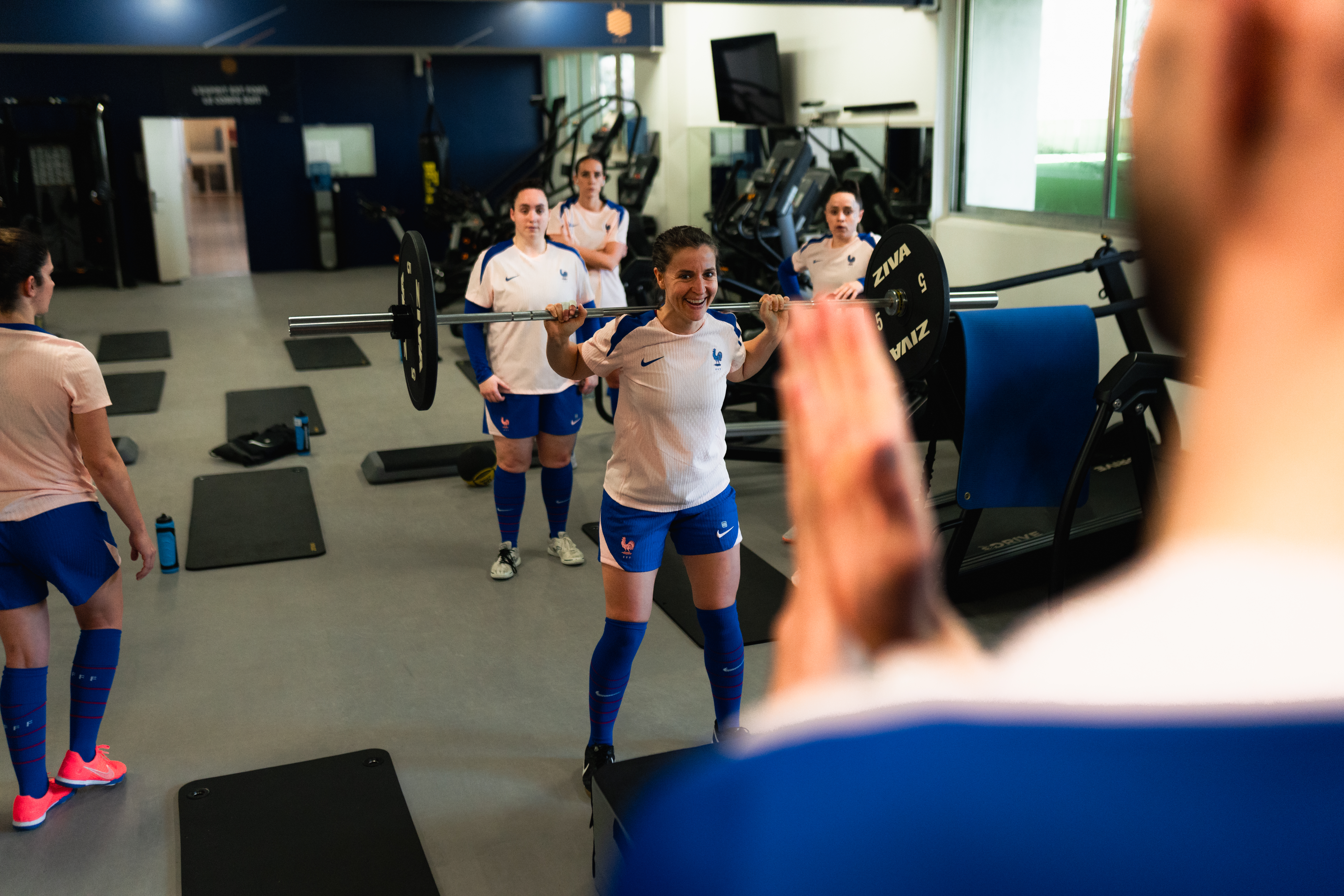 L'Equipe de France f&eacute;minine de Futsal se pr&eacute;pare &agrave; Clairefontaine