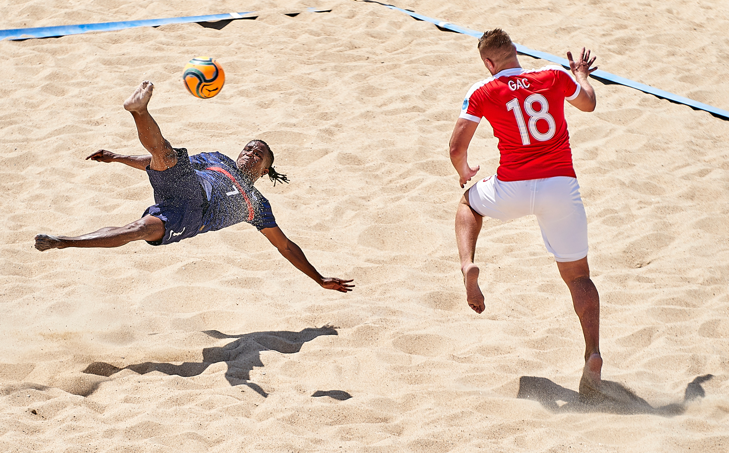 Piłka nożna plażowa na całym świecie Pasquez Euro Beach Soccer League Francja Polska