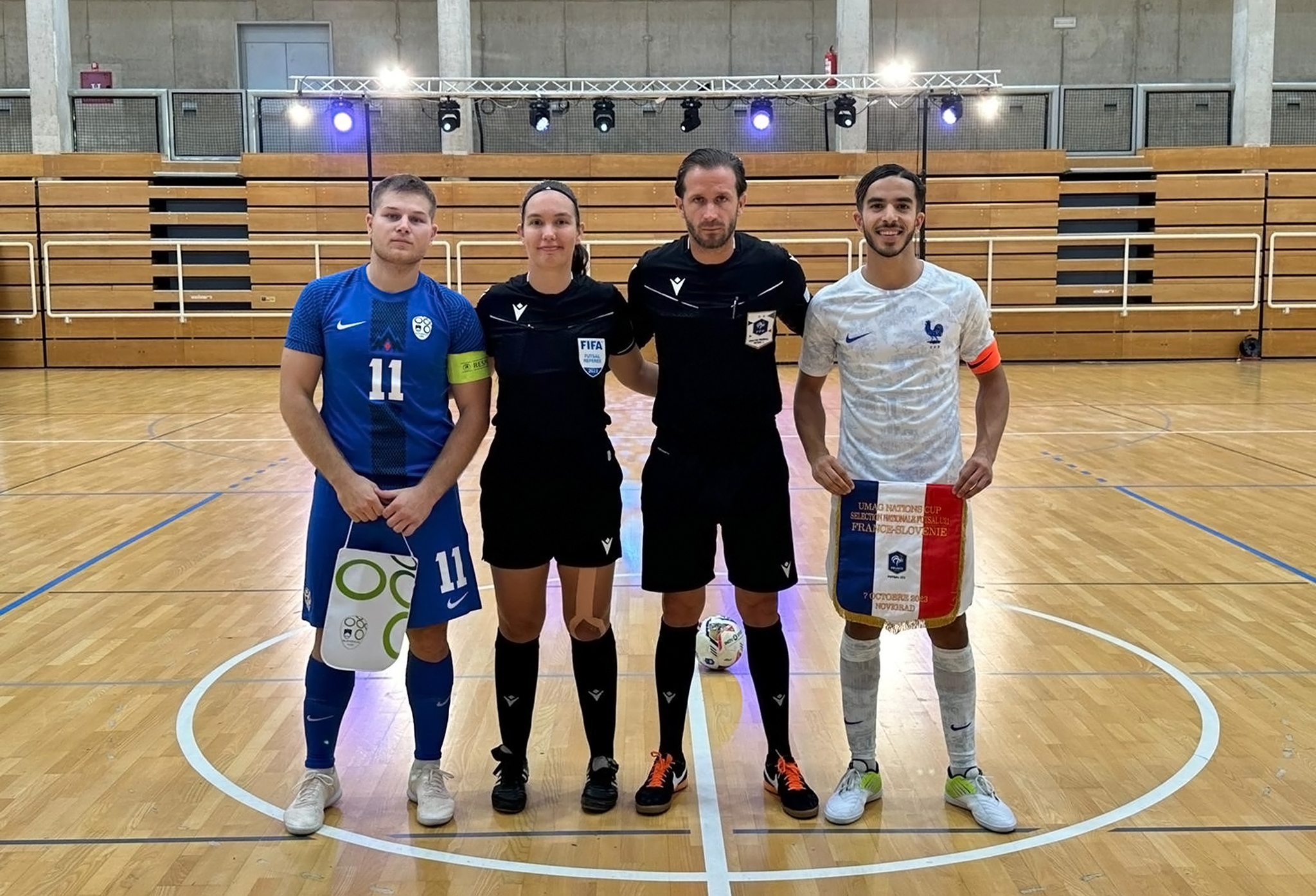 Succès et trophée devant la Slovénie (4-1) | Fédération Française de ...