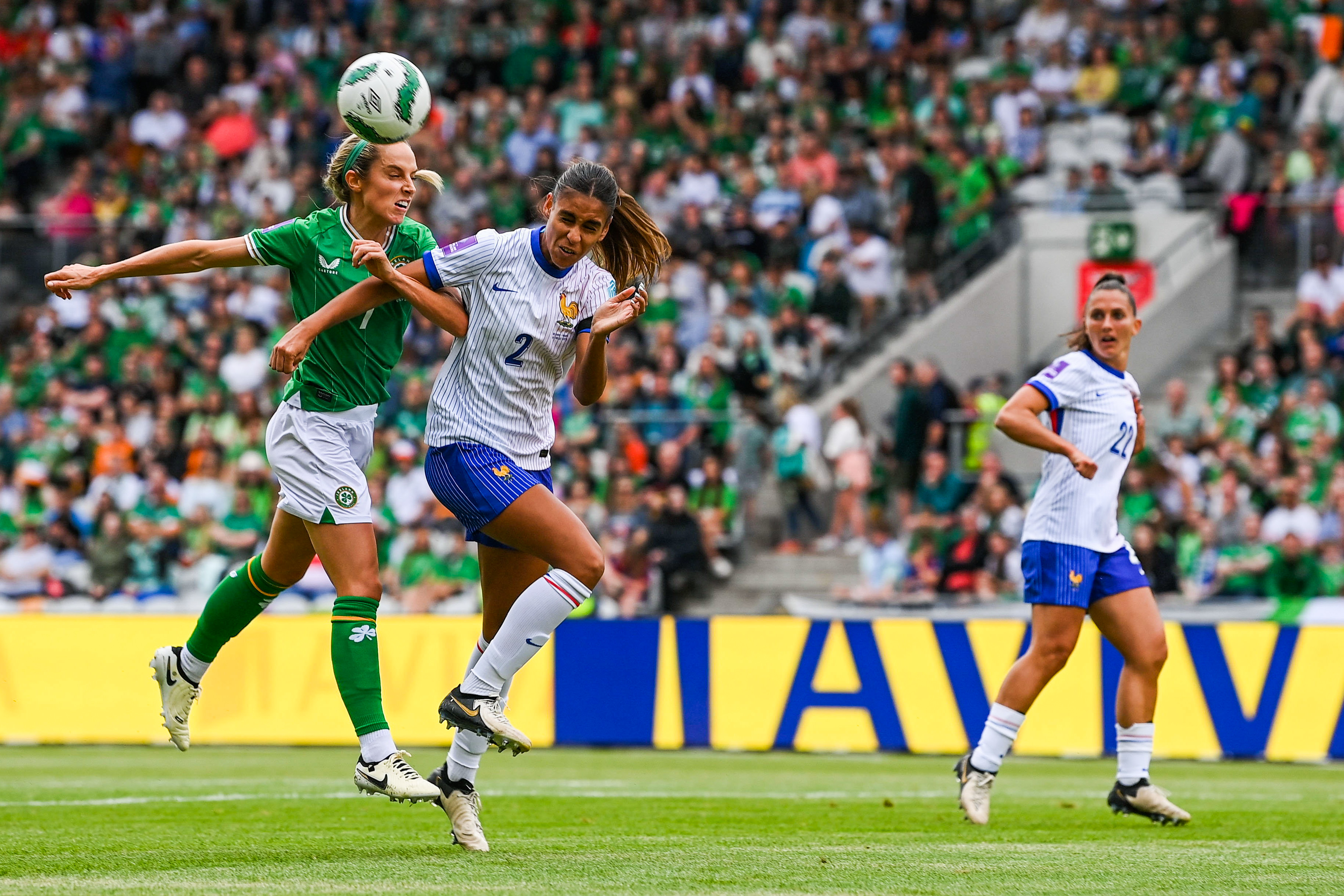 Stephen McCarthy / Sportsfile / Icon Sport Qualifiers Women's Euro 2025 Ireland-France Male Lacr