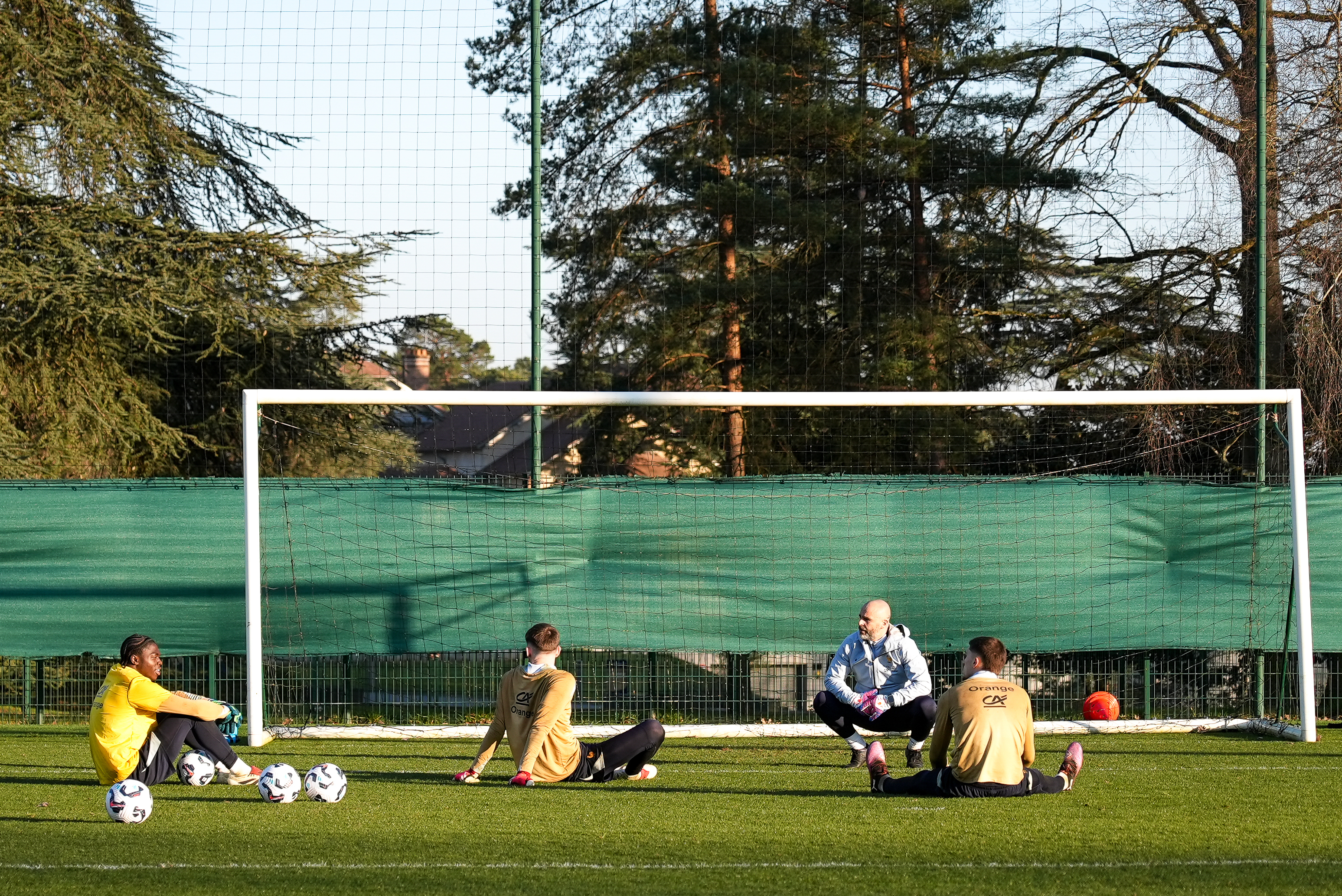 Entraînement sérieux, ambitions sérieuses