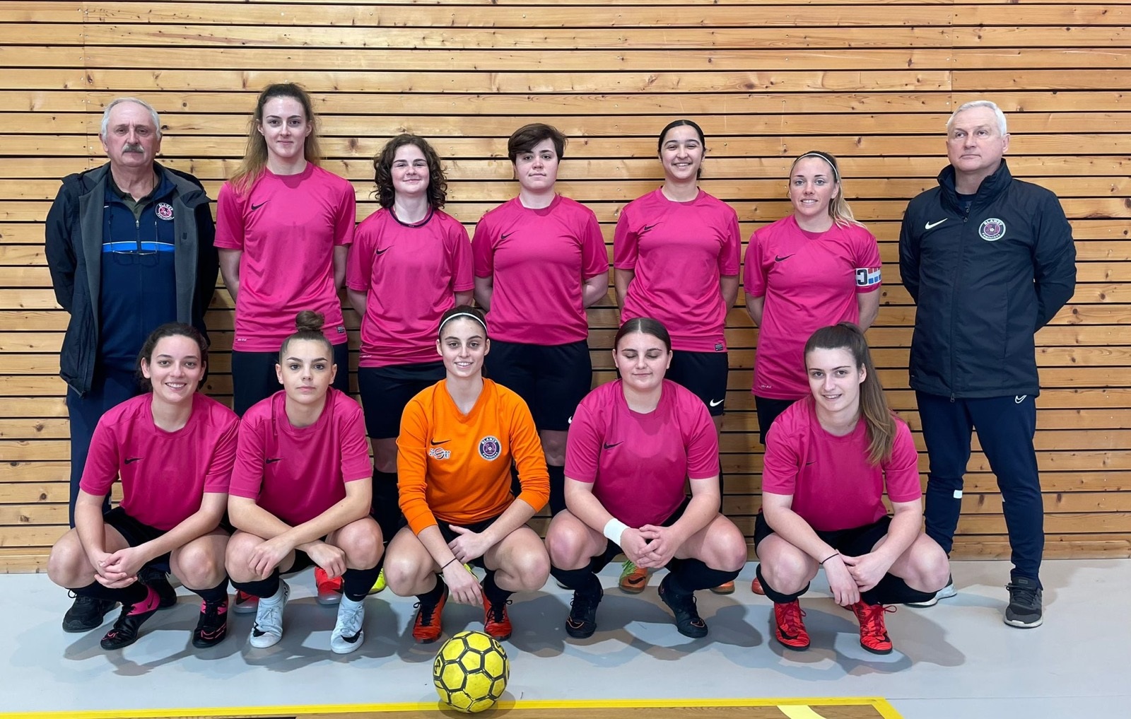 L'équipe féminine Futsal de Blanzy